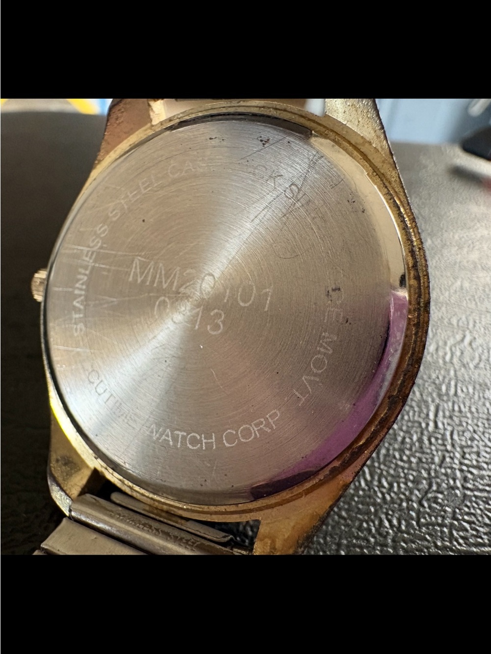 Massini White Dial Women's Watch with Crystal Accents - Picture 4 of 6
